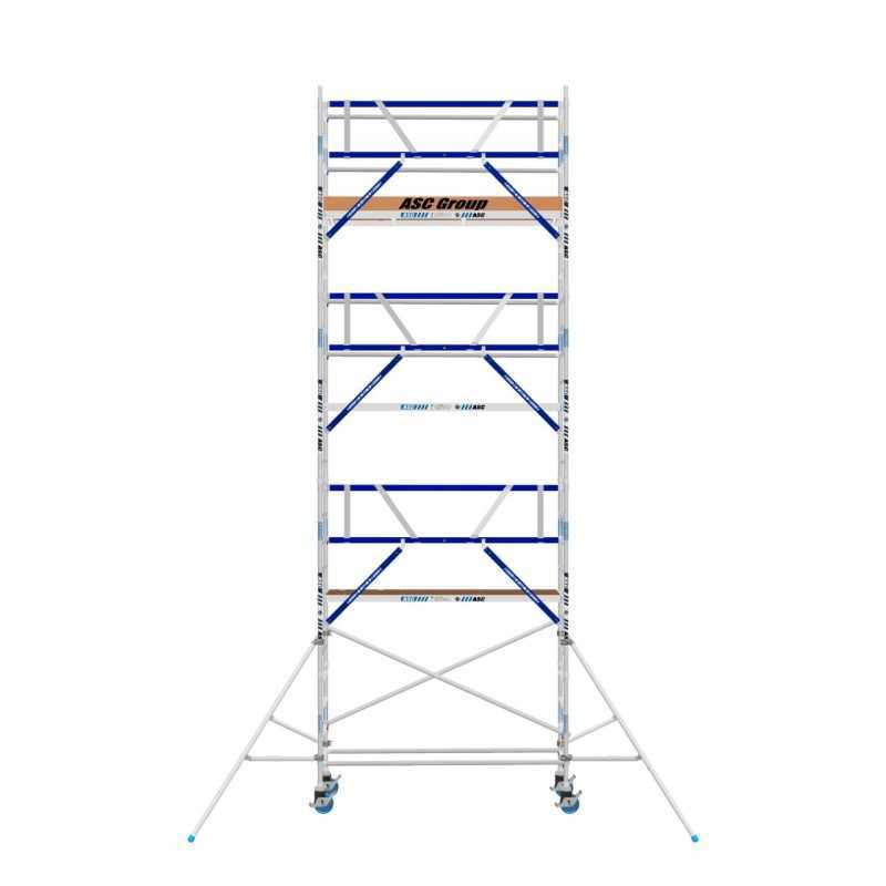 Torre Andamio Móvil 75x250cm Altura Trabajo 8,30m