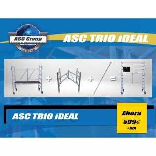 Andamio Aluminio Plegable ASC 3,85 m de Altura De Trabajo (trio ideal)