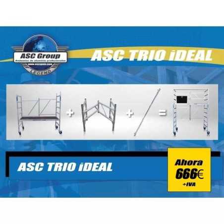 Andamio ASC 3,85 m de Altura De Trabajo (trio ideal)