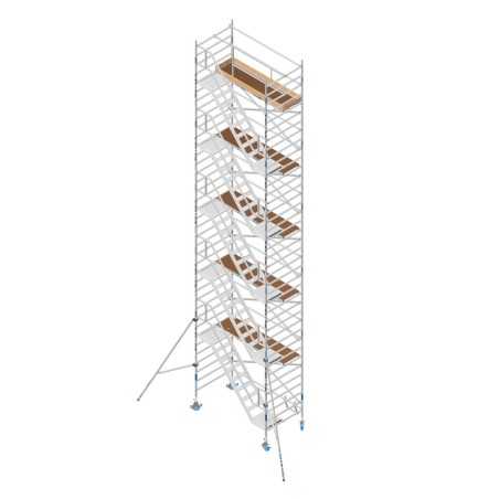 Andamio con Escalera Interior 135x190cm Altura 12,30m